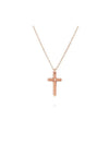 20062162 Metropolitan Cross 18K Pink Gold Necklace - DAMIANI - BALAAN 2