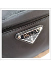 Triangle Logo Re-nylon Belt Bag Black - PRADA - BALAAN 3