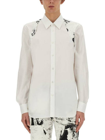 long sleeve shirt 782233QNAAD9000 WHITE - ALEXANDER MCQUEEN - BALAAN 2