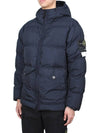 Crinkle Reps Re-Nylon Down Padding Navy - STONE ISLAND - BALAAN 5