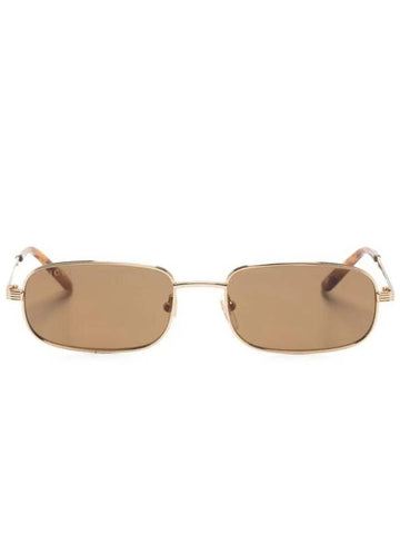 metal rectangular frame sunglasses GG1457S - GUCCI - BALAAN 1