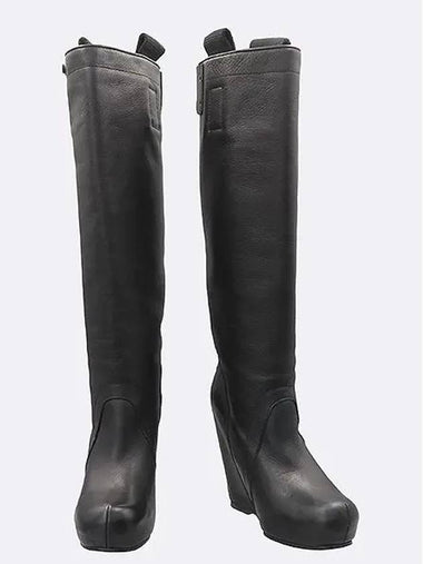 Smith Market Used Luxury Black Boots Women s Shoes - RICK OWENS - BALAAN 1