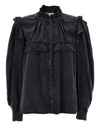 Idety Blouse Black - ISABEL MARANT - BALAAN 2