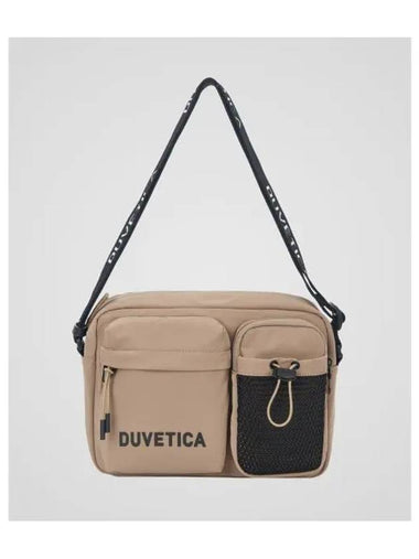 Chieri Cross Bag Beige Unisex - DUVETICA - BALAAN 1