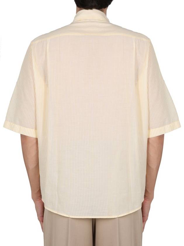 SHIRT WITH LOGO - ACNE STUDIOS - BALAAN 4