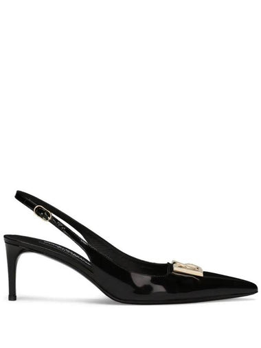 logo decorated slingback pumps 60mm CG0710A1037 - DOLCE&GABBANA - BALAAN 1