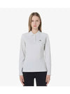 Women s regular fit long sleeve polo shirt cream - LACOSTE - BALAAN 1