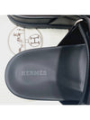 Chypre Calfskin Sandals Black - HERMES - BALAAN 6