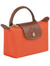 Le Pliage Original Pouch Bag Orange - LONGCHAMP - BALAAN 3