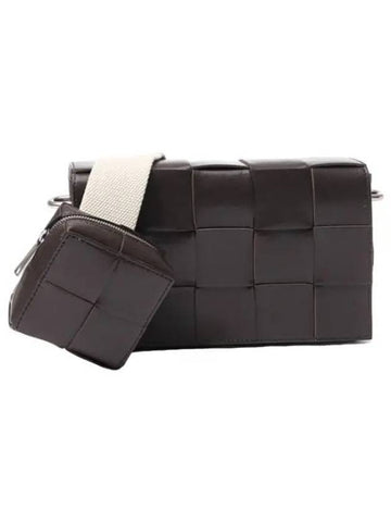 Intrecciato Pouch Strap Cassette Bag Men s Cross - BOTTEGA VENETA - BALAAN 1