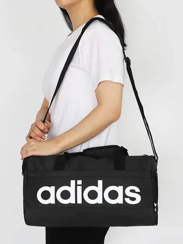 Essentials Linear Extra Small Duffel Bag Black - ADIDAS - BALAAN 2