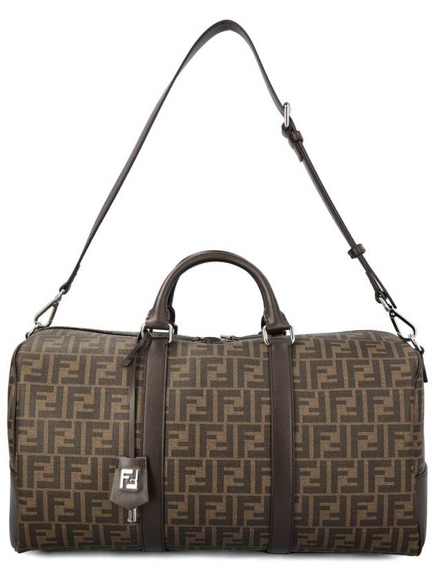 FF Fabric Large Duffel Bag Brown - FENDI - BALAAN 2