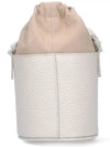 Micro 5AC Bucket Bag Light Gray - MAISON MARGIELA - BALAAN.