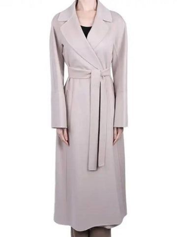 S Women Elisa Wool Coat Natural 064 270750 1118933 - MAX MARA - BALAAN 1