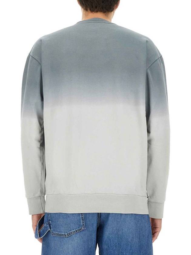 Embroidered Logo Gradient Sweatshirt Grey - JW ANDERSON - BALAAN 4