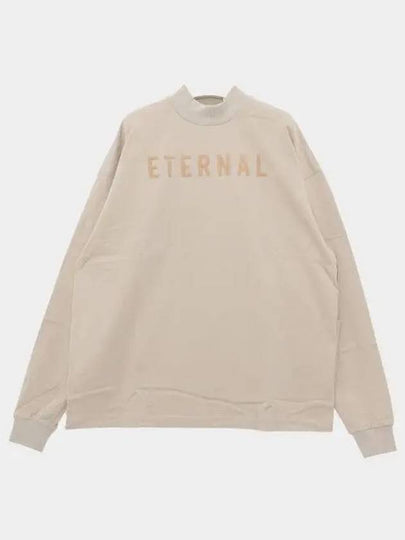 Eternal Crew Neck Cotton Long Sleeve T-Shirt Cement - FEAR OF GOD - BALAAN 2