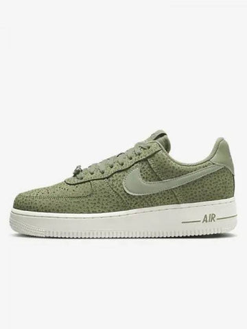 Air Force 1 07 Premium Women s Sneakers Sesame Light Bone Oil Green FV6519 200 698123 - NIKE - BALAAN 1