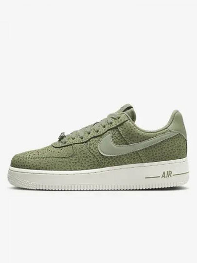 Air Force 1 '07 Premium Low Top Sneakers Oil Green - NIKE - BALAAN 2