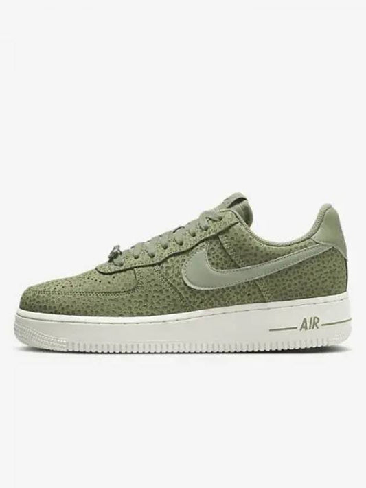 Air Force 1 07 Premium Women s Sneakers Sesame Light Bone Oil Green FV6519 200 698123 - NIKE - BALAAN 1