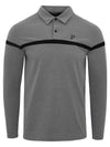 Men s Cotna brushed collar t shirt IPM4FTS911 GY - IJP DESIGN - BALAAN 2