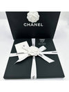 Camellia Square Scarf Silk Black A39577 - CHANEL - BALAAN 6