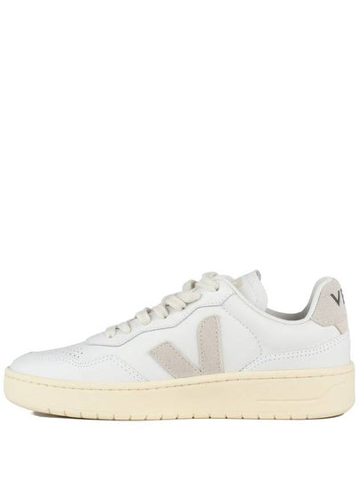 Veja V-90 Leather White Natural - VEJA - BALAAN 2