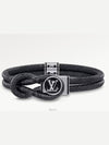 Loop It Monogram Eclipse Bracelet Black - LOUIS VUITTON - BALAAN 2