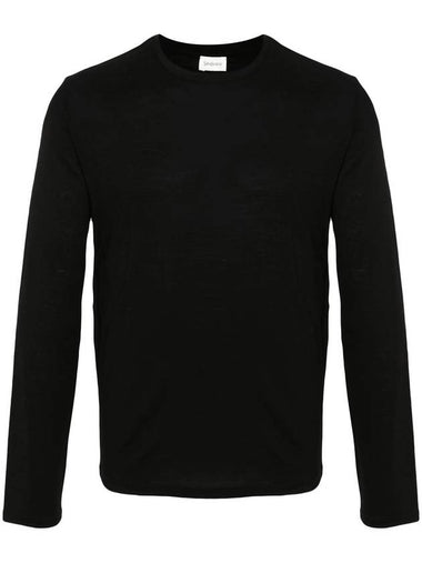 Saint Laurent  Sweaters Black - SAINT LAURENT - BALAAN 1