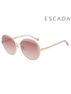 Sunglasses SES C09F 200Y Round Metal Women s - ESCADA - BALAAN 1