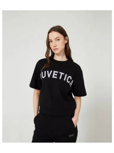 Marne SS Black Women s Short Sleeve T Shirt - DUVETICA - BALAAN 1