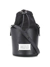 5AC Micro Number Logo Bucket Bag Black - MAISON MARGIELA - BALAAN 3