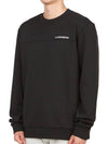 Men's Jeff Crew Neck Sweatshirt Black - J.LINDEBERG - BALAAN 3