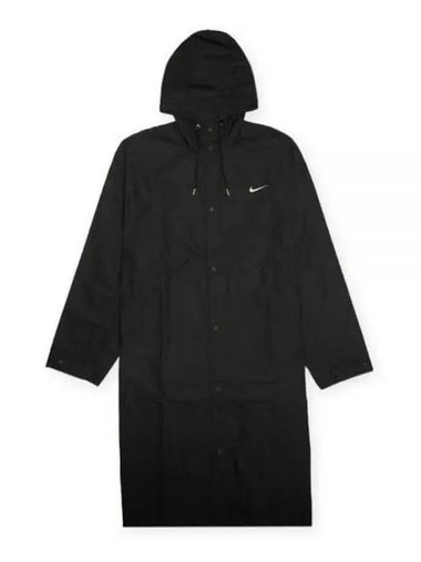 Swoosh Woven Parka Black - NIKE - BALAAN 1