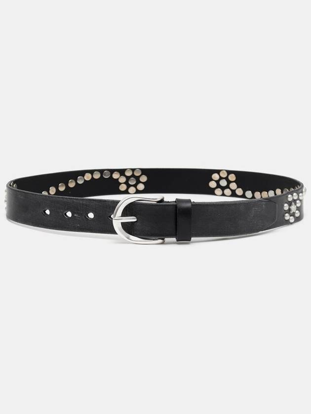 Starfall Leather Belt Black - OUR LEGACY - BALAAN 2