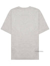 Boke Flower Crest Short Slevee T Shirt Grey - KENZO - BALAAN 3