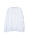 Brushed Logo Print Sweatshirt White - MSGM - BALAAN 3