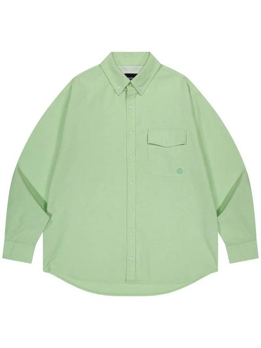OG Stitched Oxford Snap Shirt Light Green - OFFGRID - BALAAN 1