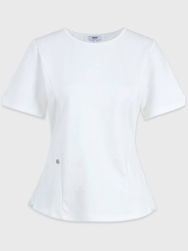 Iberis Slit Line Short Sleeve T-Shirt - MICANE - BALAAN 7