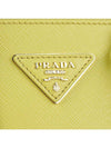 Galleria Saffiano Leather Mini Tote Bag Yellow - PRADA - BALAAN 8