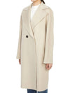 Karim Cashmere Double Coat Ivory - MAX MARA - BALAAN 3