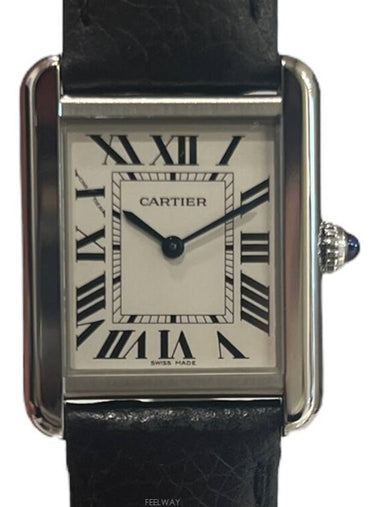 Tank Solo SM Women s Watch Black WSTA0030 - CARTIER - BALAAN 1