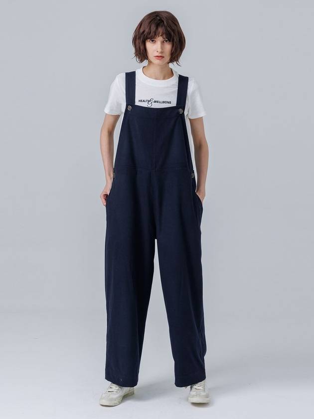 Wrap Back Overall Jumpsuit Navy - PAGE STUDIO - BALAAN 3