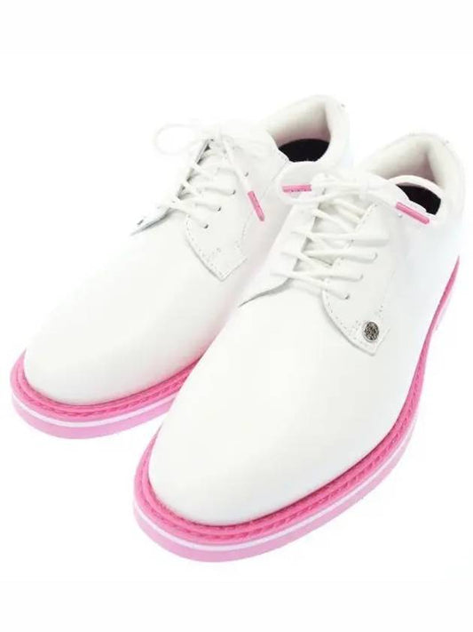 Men's Brogue Heel Gallivant Spikeless White Pink - G/FORE - BALAAN 2