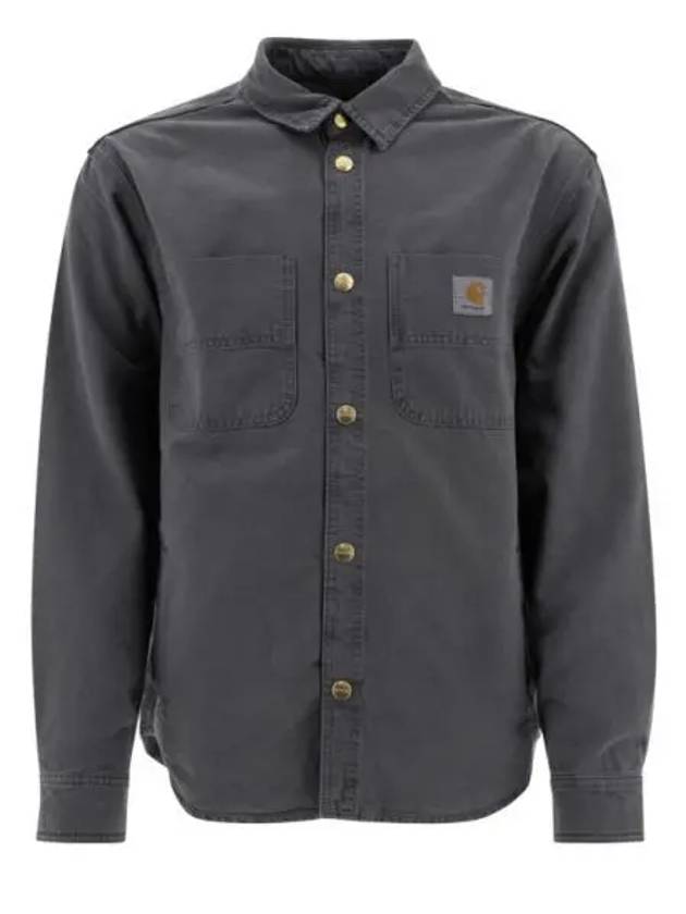 Conro Regular Fit Long Sleeve Shirt Grey - CARHARTT WIP - BALAAN 2