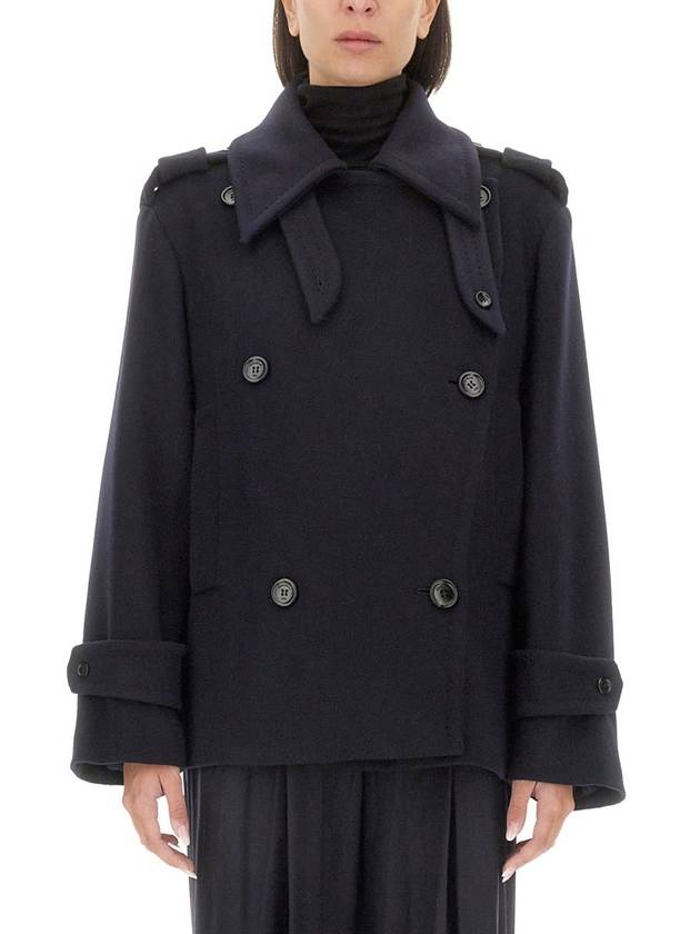 Women s Laveno double coat navy - MAX MARA - BALAAN 2