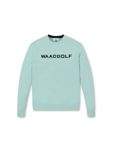 Golf Men s Logo Crew Neck Knit Sweater WMWAA24623 Mix Domestic Product GQ0Z24082635111 - WAAC - BALAAN 1