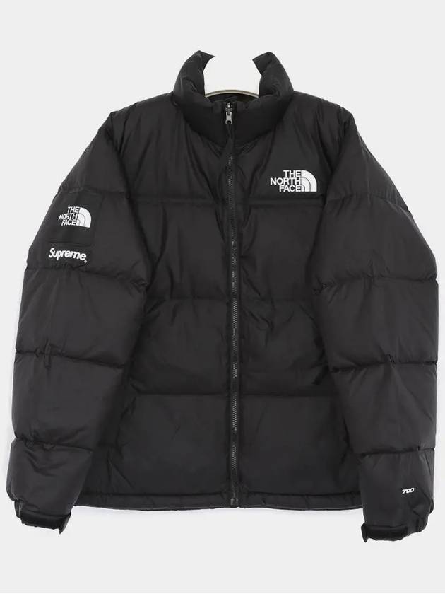 The North Face Collaboration Split Nuptse Padded Men s Jacket SS24J60 BLACK - SUPREME - BALAAN 2