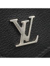 Black Calfskin Silver Lock Mini Wallet M63921 - LOUIS VUITTON - BALAAN 8