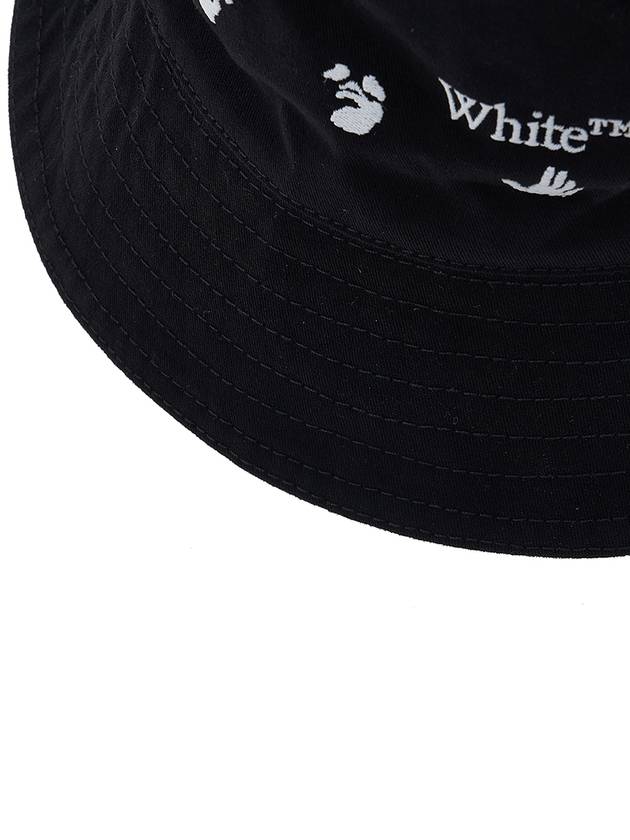 logo bucket hat black - OFF WHITE - BALAAN 8