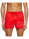 Mario 34 Swim Shorts Red - DIESEL - BALAAN 3